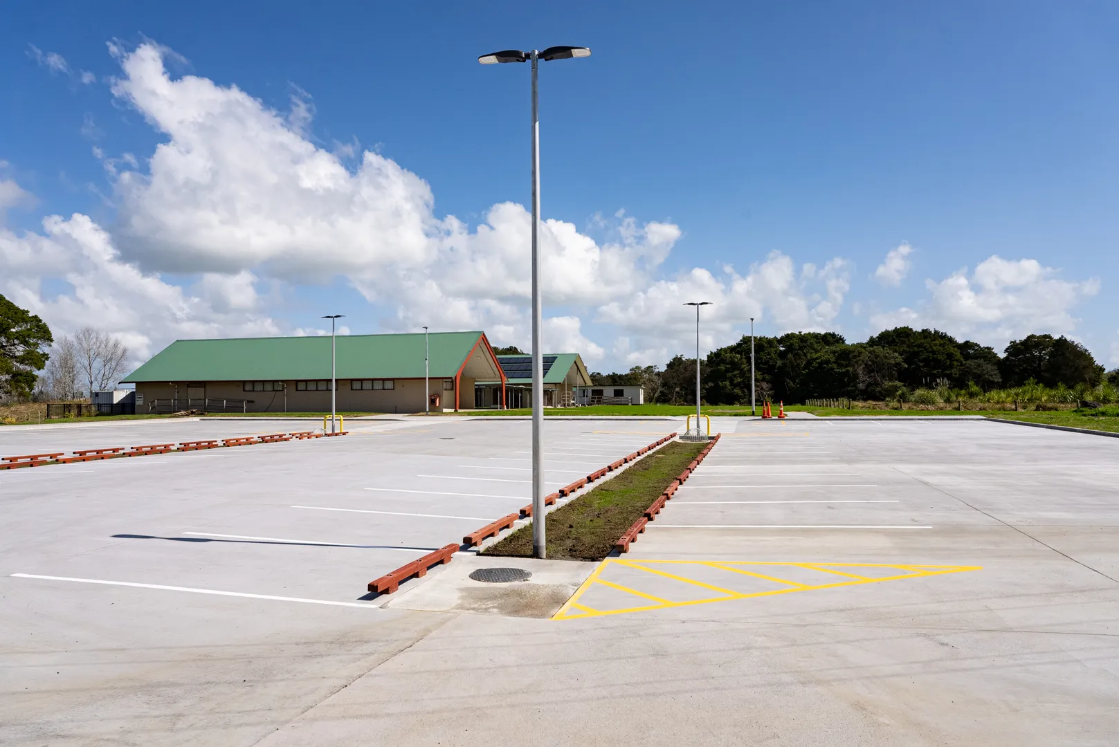 Te Kia Ora Marae carpark