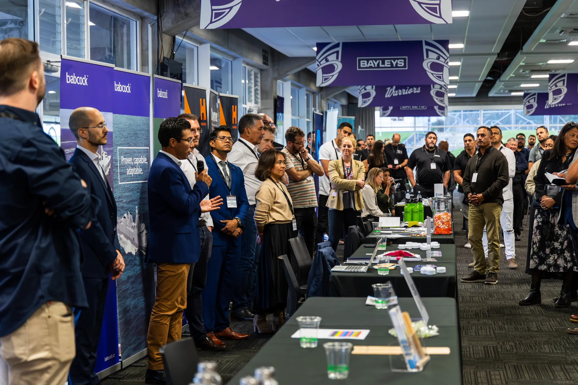 Business networking event