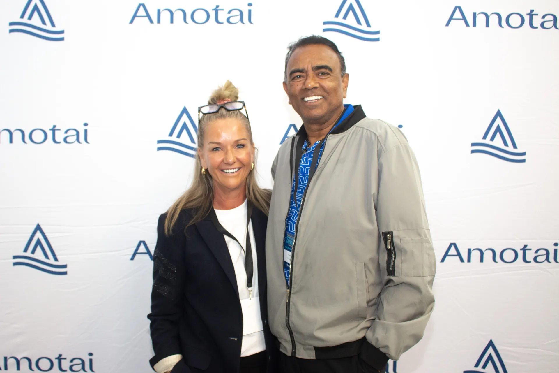 Jade and husband at MTB Chch