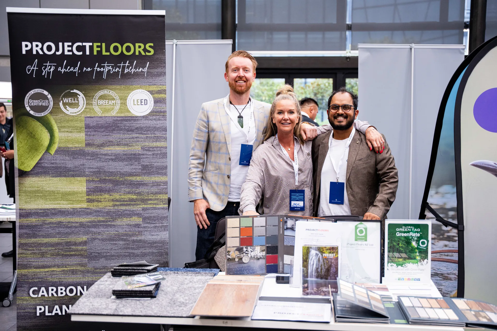 Project Floors team at Meet the Buyer